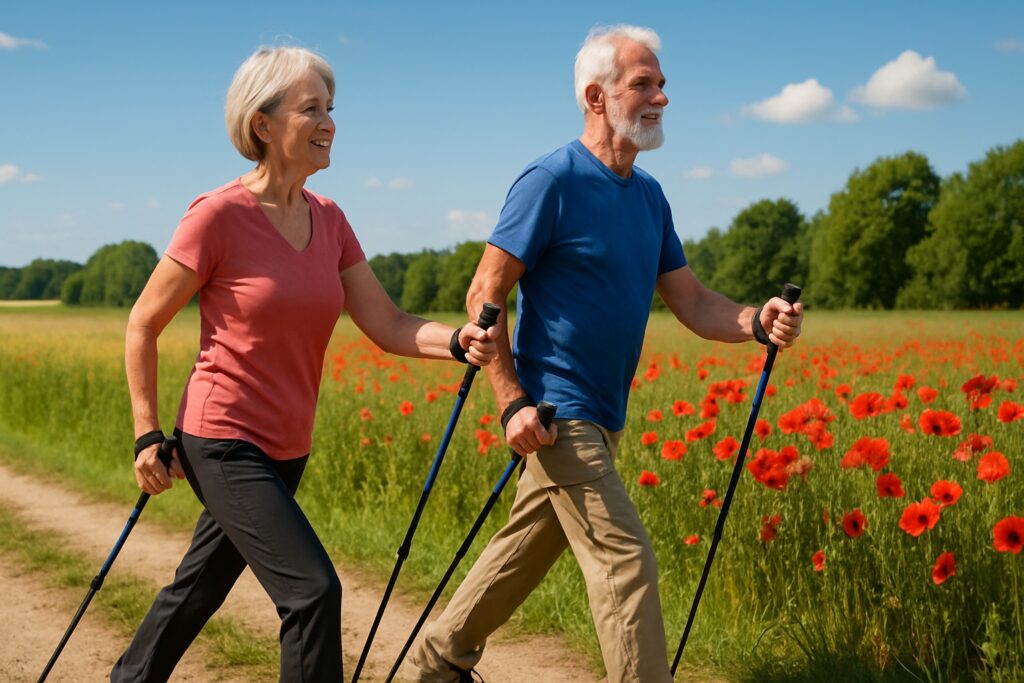 homme-et-femme-seniors-font-de-la-marche-nordique-1024x683